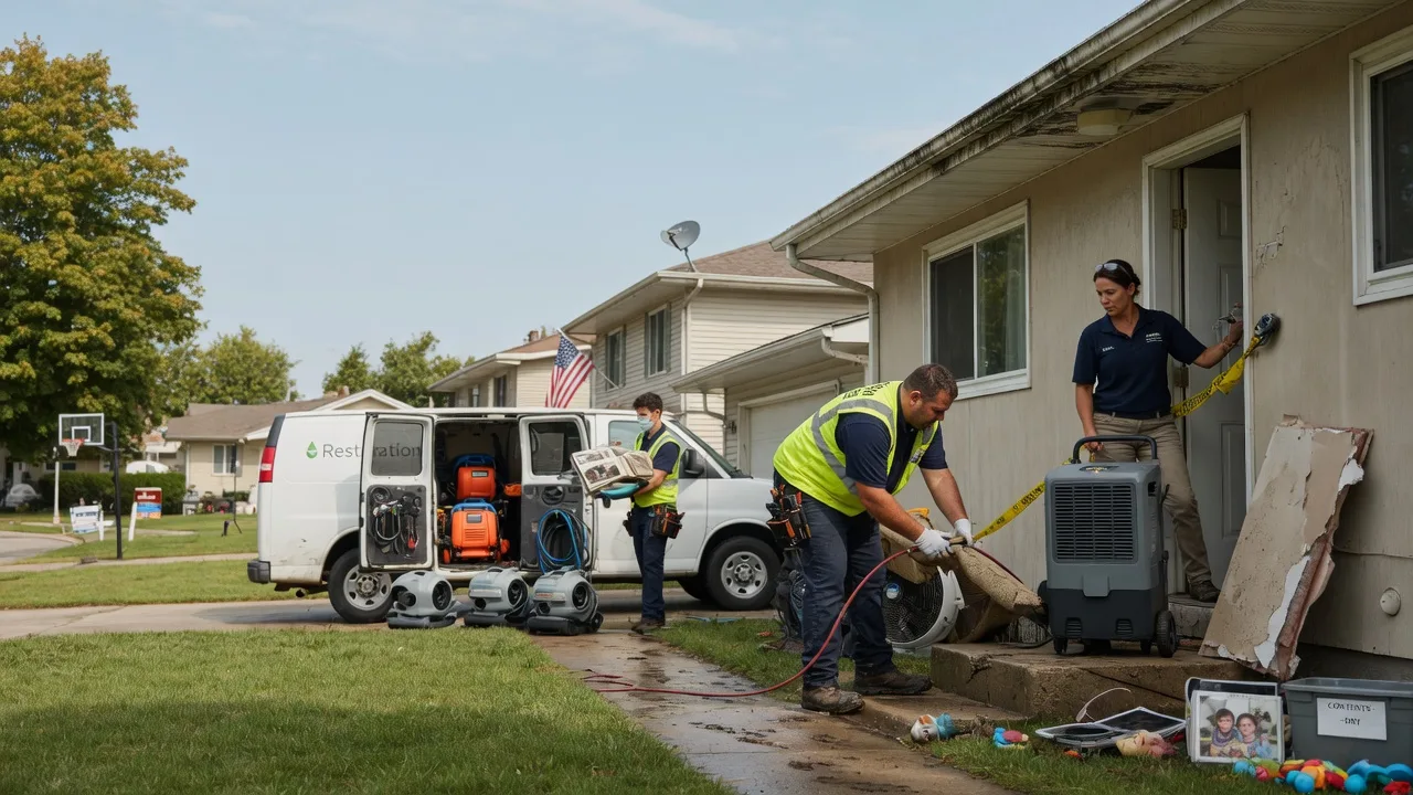 Water Damage Restoration in Mansfield, MA near me